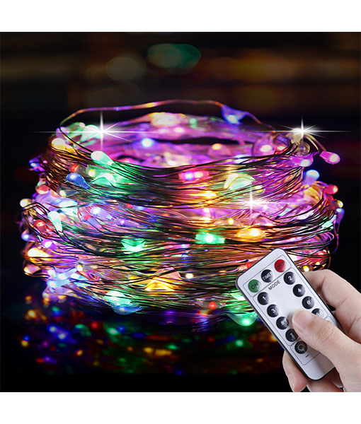 Anpro LED Curtain Light, Color Changing Rainbow Curtain Lights, Backdrop Window String Lights with USB Remote Control, for Valentine's Day, Bedroom, Weddings, Party, Christmas Decor, Birthday